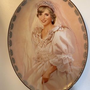 Princess Diana commemorative plate